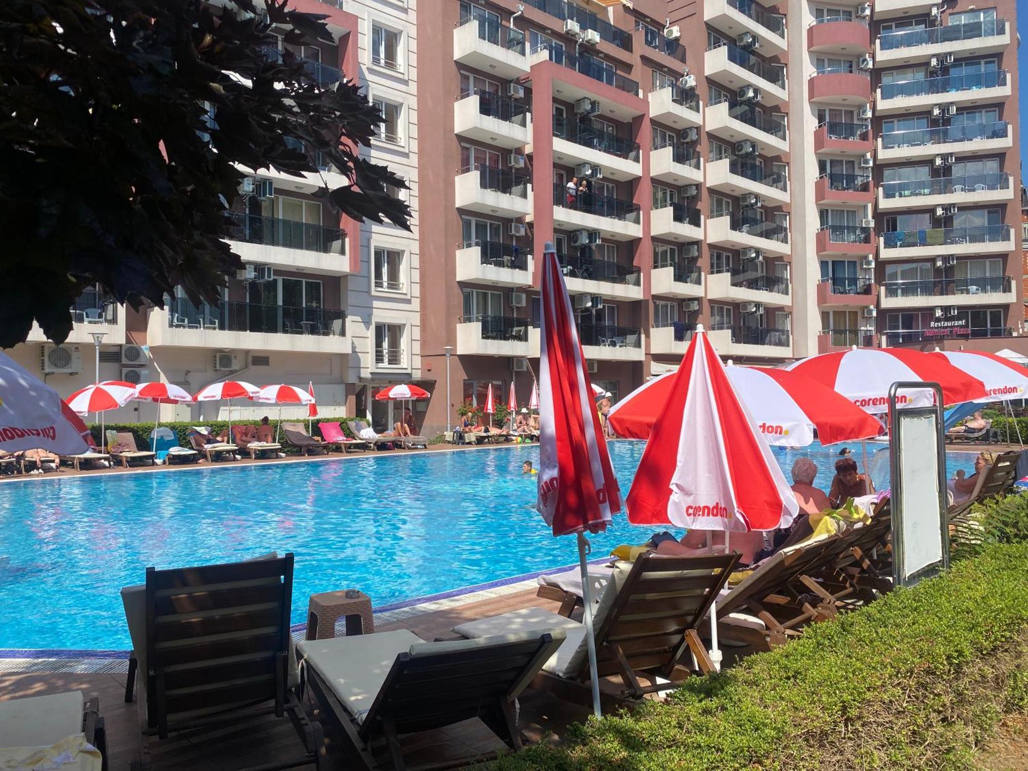 Admiral Plaza A1 Apartment Sunny Beach Exterior foto